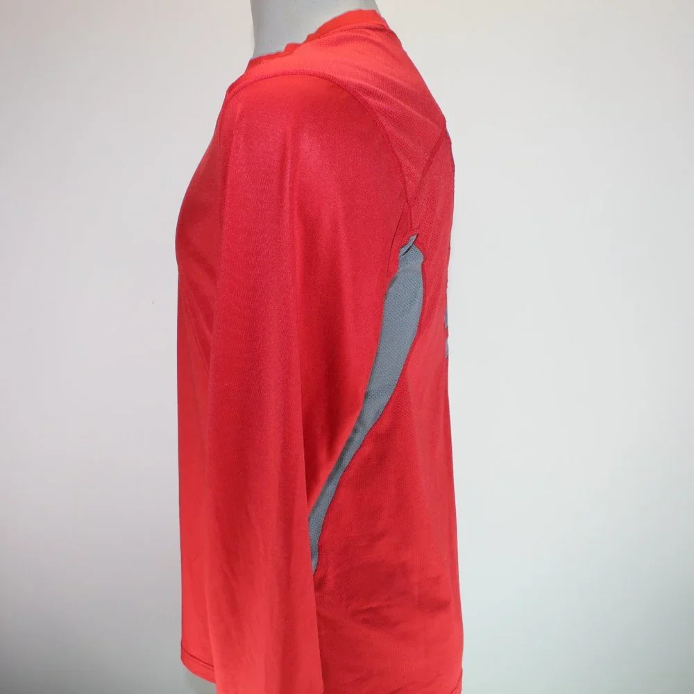 Nike Pro Combat Cincinnati Reds Men's L Red Fitted Dri-Fit Authentic MLB T-Shirt - Picture 5 of 7